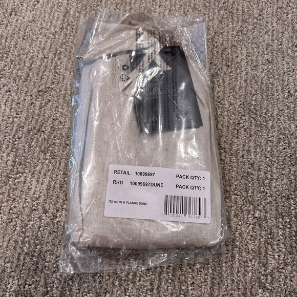 Restoration Hardware Bedding Restoration Hardware Italian Heritage Washed Linen Flange Sham